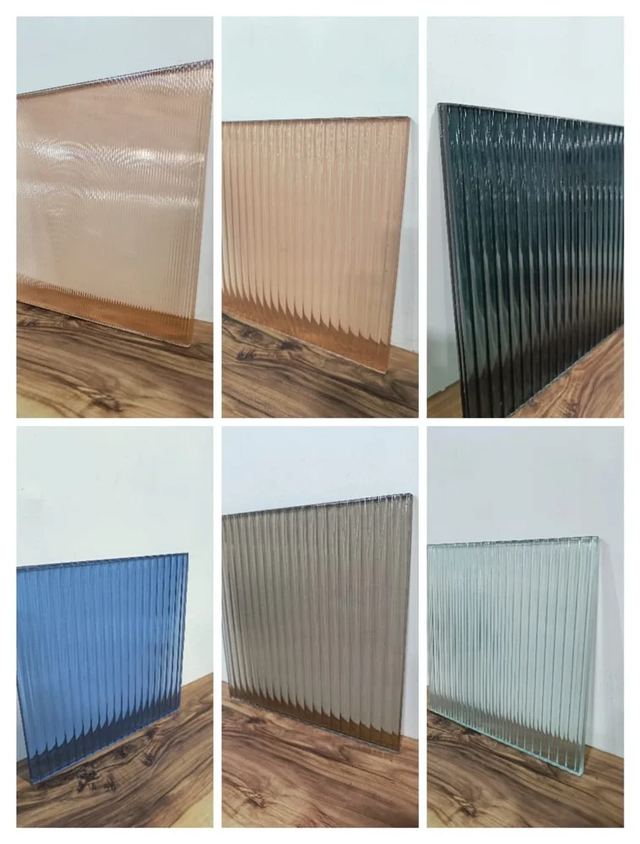 Fluted Glass - Clear