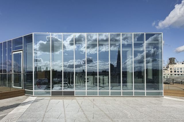 Reflective Glass - Blue