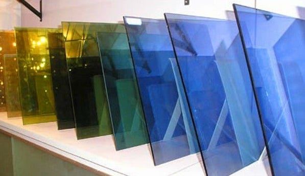 Reflective Glass - Green