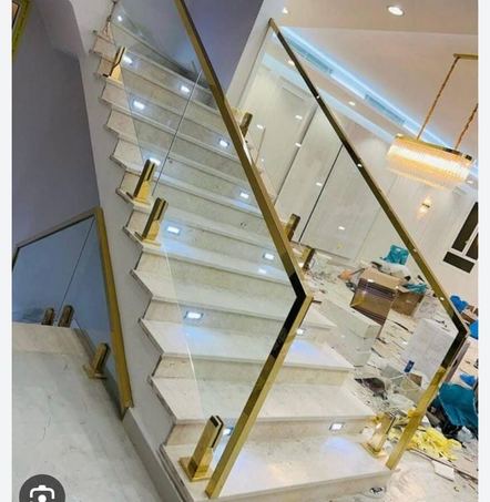 Stair Glass Railing